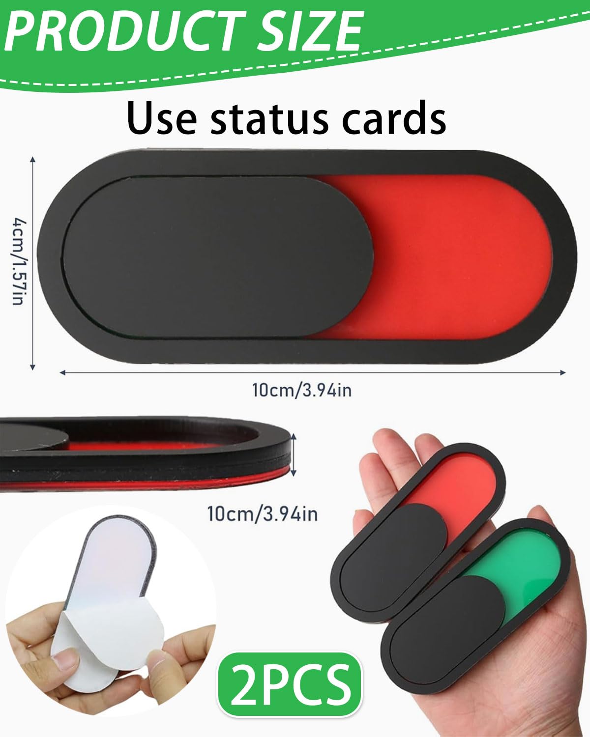 2 Pezzi Cartello Privacy, Indicatore per Porta Scorrevole per Segnaletica Ufficio, Cartello Scorrevole Libero e Occupato Per Porta per Bagno,Ufficio, Sala Riunioni