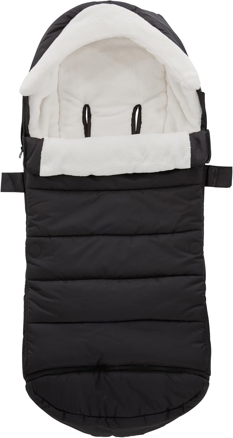 Bunting Bag for UPPAbaby Vista, V2, V3, Cruz, V2, V3 RumbleSeat, V2, V3 Ridge, Minu Strollers, Warm and ultra-plush Waterproof Stroller Footmuff, Extendable winter stroller cover, sleeping bag