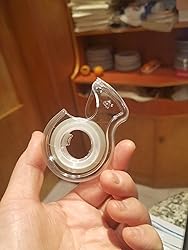 Nastro Biadesivo Scotch - Rotolo 12,7mm X 6,3m, Trasparente, Con Dispenser