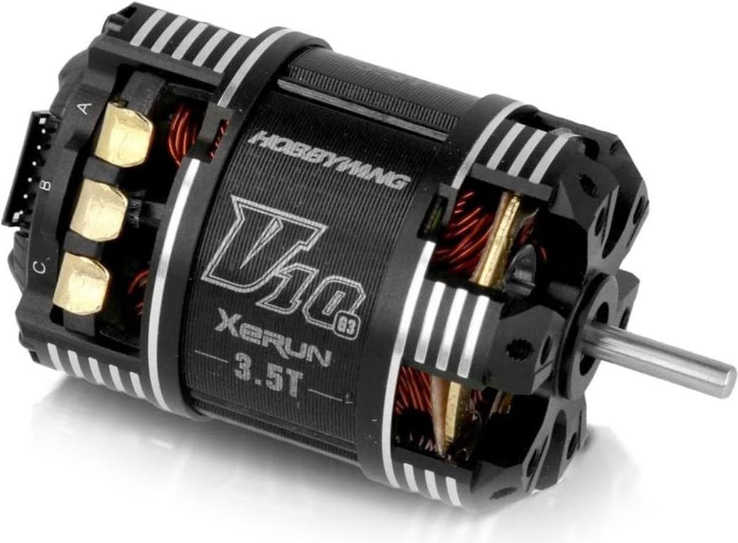 HobbyWing Xerun V10 Motore brushless G3 9450kV (1s) 3.5T Sensed per 1