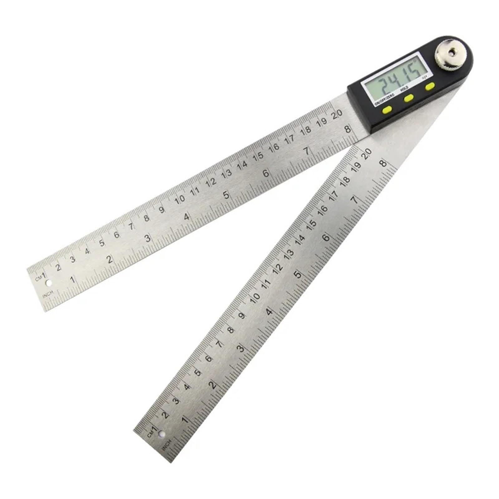 Rapporteur d'angle, Goniomètre rapporteur électronique jauge numérique outil de mesure d'angle règle multi-angle outils de travail du bois mètre détecteur d'angle 360(Protractor Blue P3)