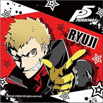 Amazon.co.jp: P5 - ペルソナ5 - 坂本竜司 マイクロファイバー