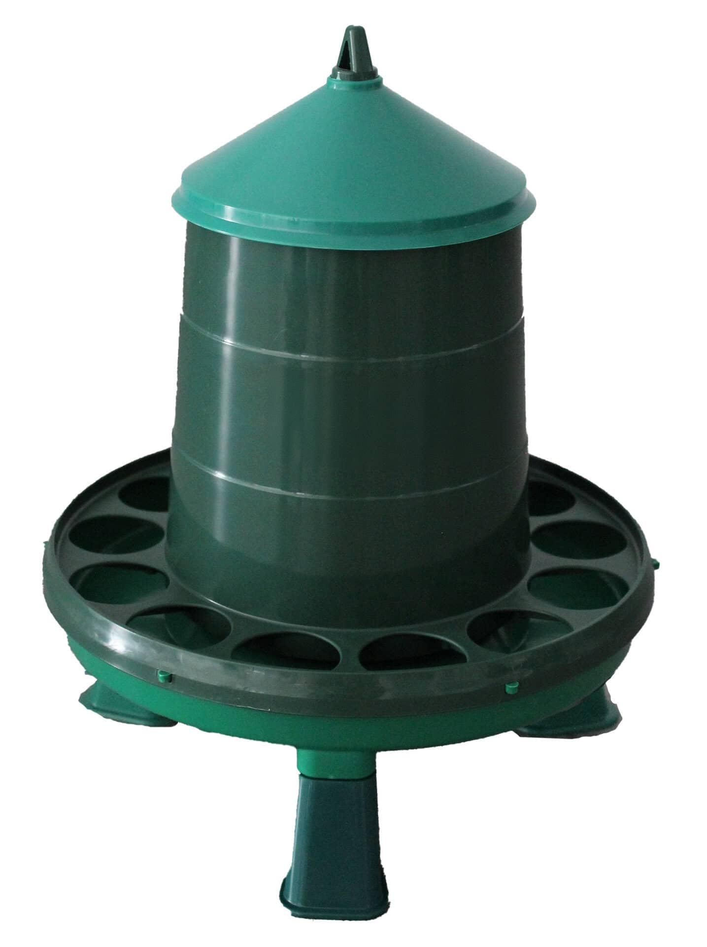 Mangiatoia Automatica Agrarzone Per Pulcini E Quaglie – 2 Litri, Arancione, In Plastica Resistente - copertina