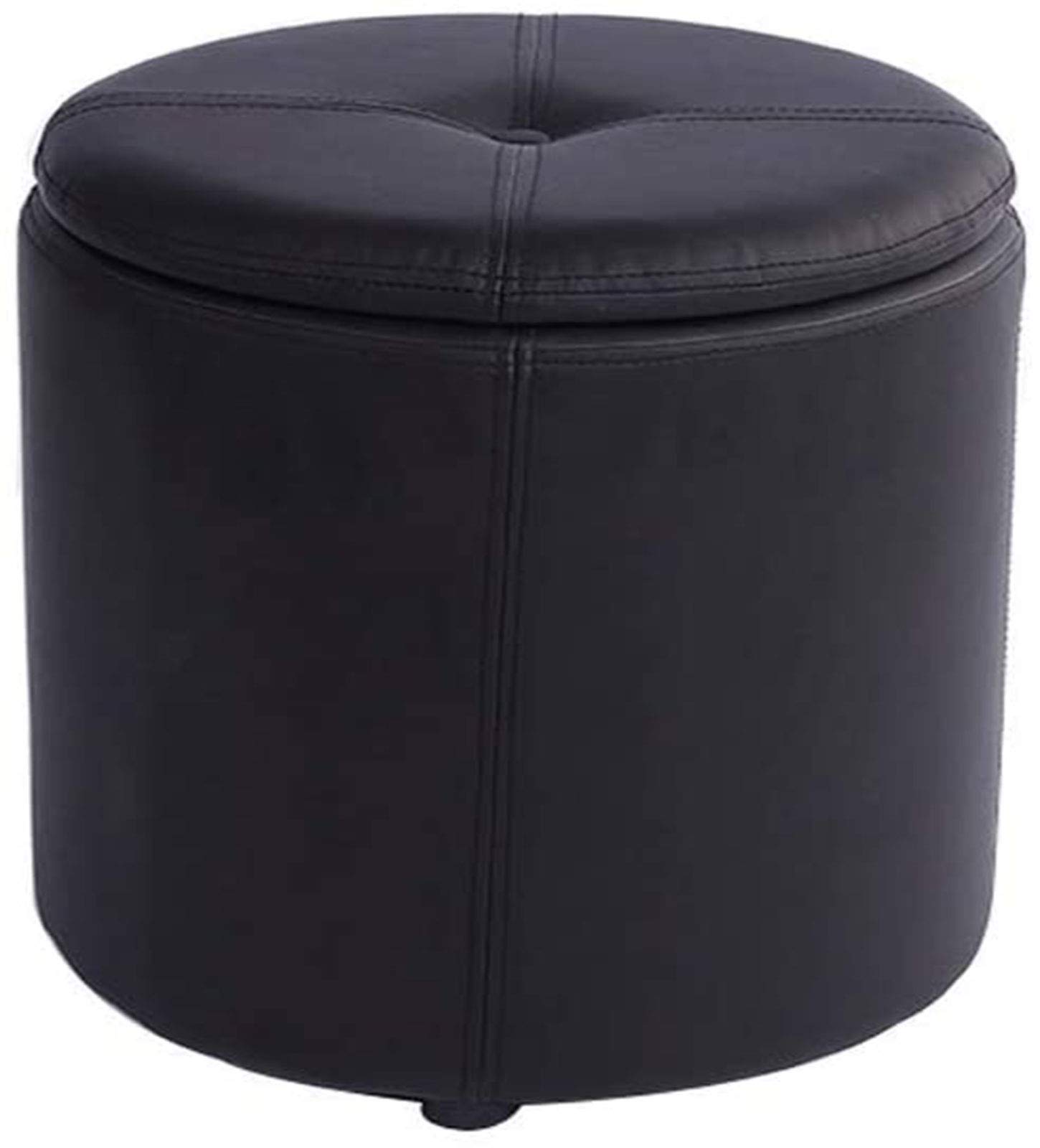Repose-pieds tabouret de rangement en tissu canapé salon et pouf coiffeuse 36