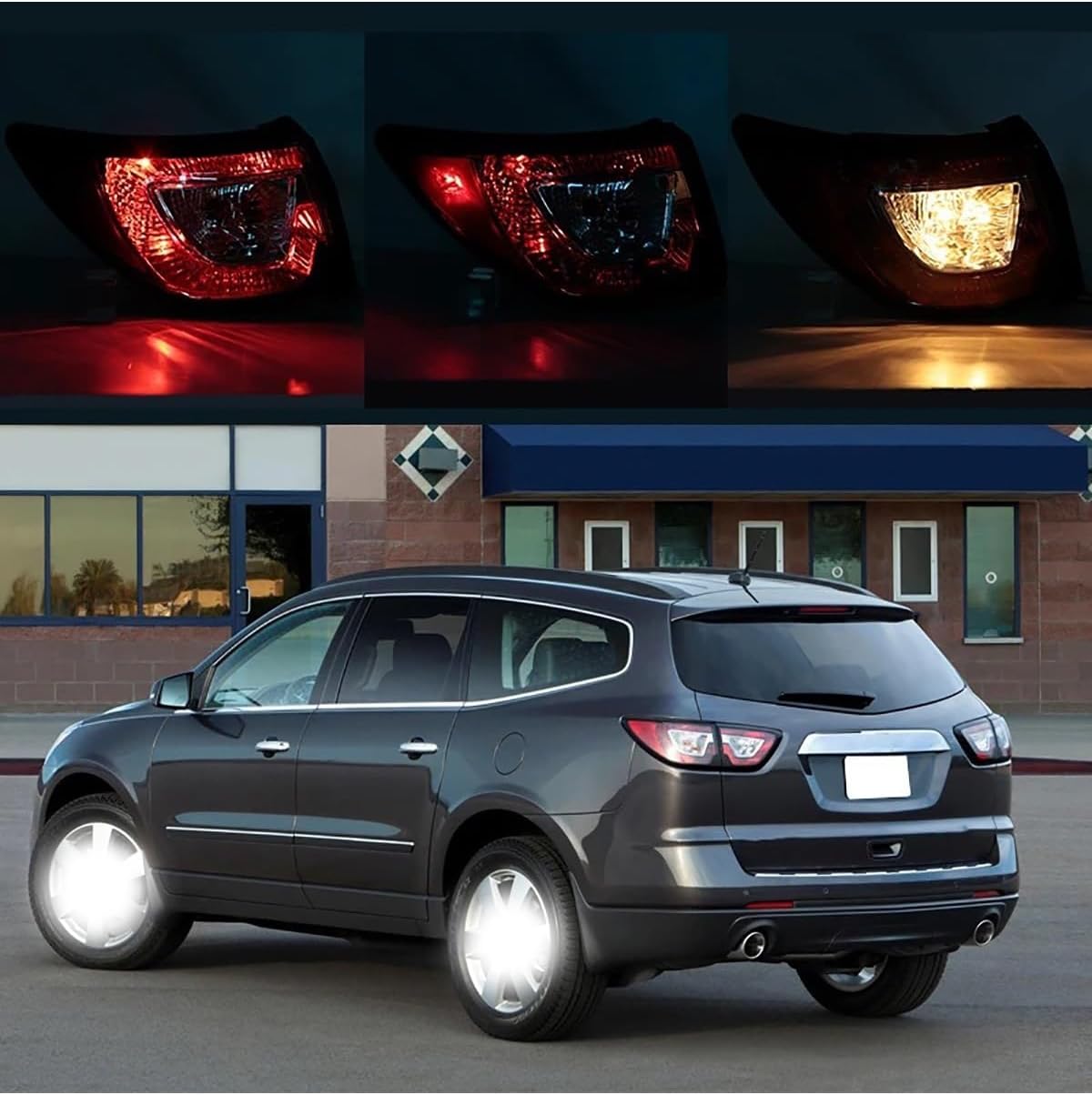 テール ランプ トラバース 2013-2017用 自動車用リアブレーキ＆ターンシグナルテールライト 84266019 8426602