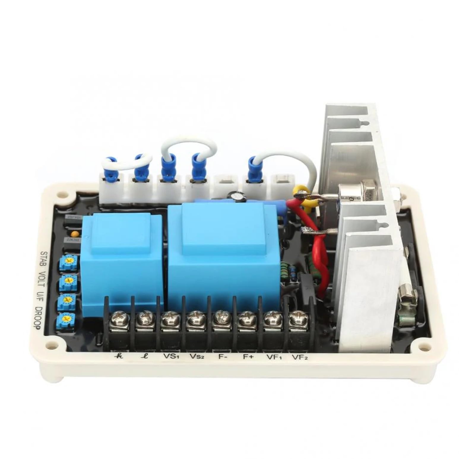 Regulador de tensión EA15A Generador Regulador de Voltaje automático 15 Amp Detección trifásica for generador sin escobillas 170VDC 50/60Hz