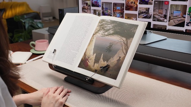 Amazon | viozon ブックスタンド 書見台 読書台 360度回転式台座 無