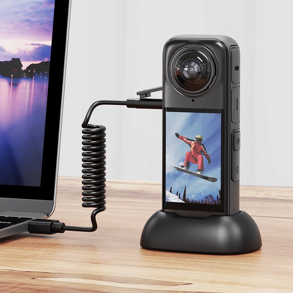 Base Supporto In Silicone Per Insta360 X4 - Antiscivolo, Stabilizzatore Da Tavolo Per Action Cam - Foto 9