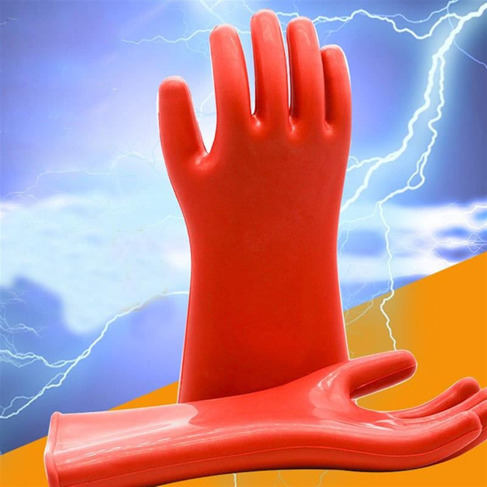 Guantes domésticos de lavado de caucho impermeable Household Gloves Electric Leakage Proof And Leakage Proof Rubber Household Gloves