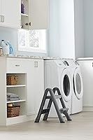 Vista 9 de Banquillo plegable de 2 escalones marca Rubbermaid Commercial 4209 EZ Step 2, 1