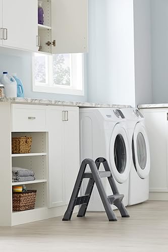 Miniatura 9 de Banquillo plegable de 2 escalones marca Rubbermaid Commercial 4209 EZ Step 2, 1 Gris,Blanco