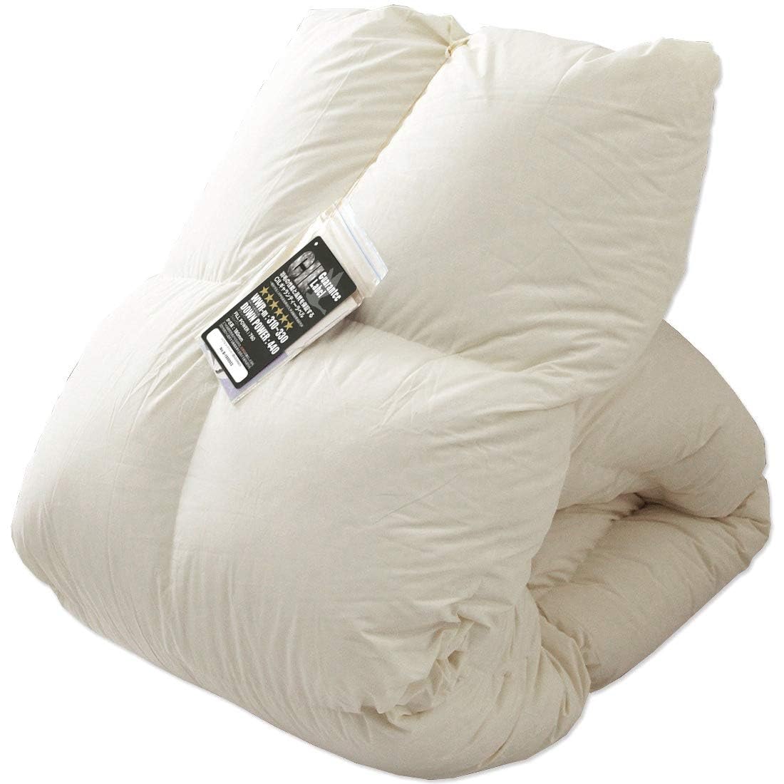 Amazon｜タンスのゲン 羽毛布団 ダブル【女神の羽毛 ポーランド産