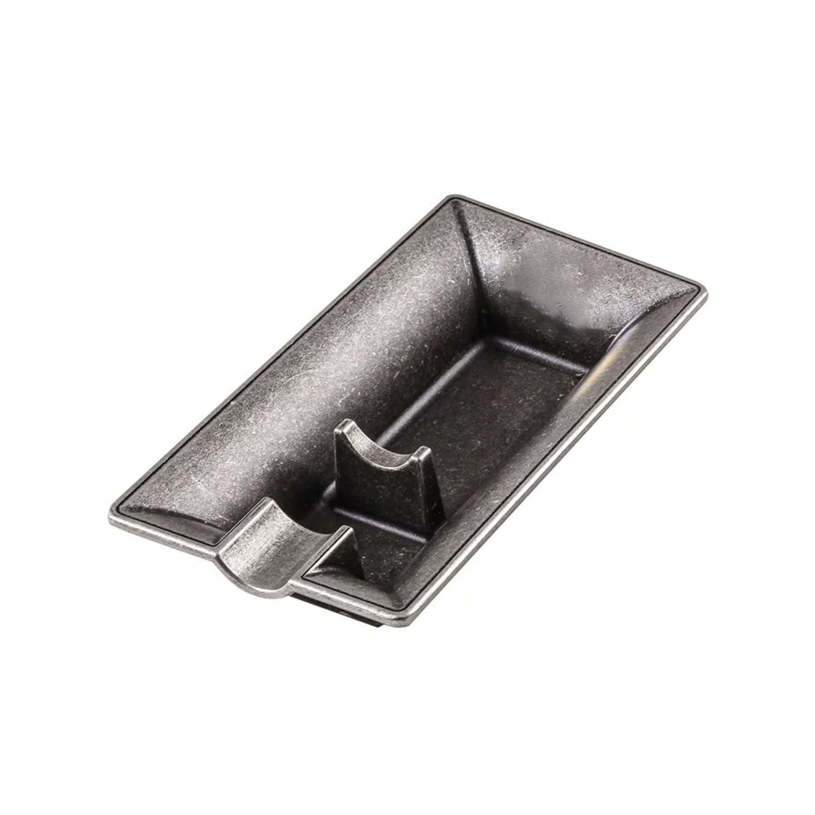 Vintage Popielniczka do cygar Domowe popielniczki do cygar z jednym gniazdem(Antique Silver)