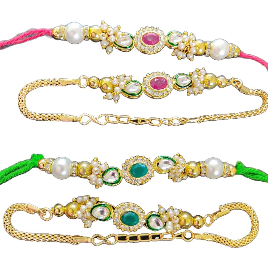 See full amazon price history chart for Fastcraft Laxmi Enterprises Gold Plated Kundan Rakhi for Brother and Bhabhi, Combo Rakhi, Bhaiya Bhabhi Rakhi, Bracelet Rakhi for Bhabhi with Roli Chawal, Set of 4 Fastcraft Laxmi Enterprises Gold Plated Kundan Rakhi for Brother and Bhabhi, Combo Rakhi, Bhaiya Bhabhi Rakhi, Bracelet Rakhi for Bhabhi with Roli Chawal, Set of 4 (B0C8B7W2NQ) Amazon Price History, Amazon Price Tracker