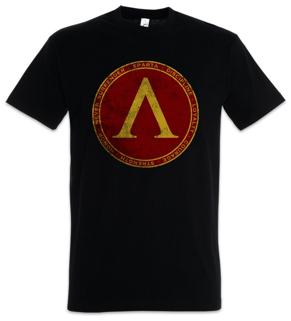 Urban Backwoods Sparta Men T-Shirt Black Size S