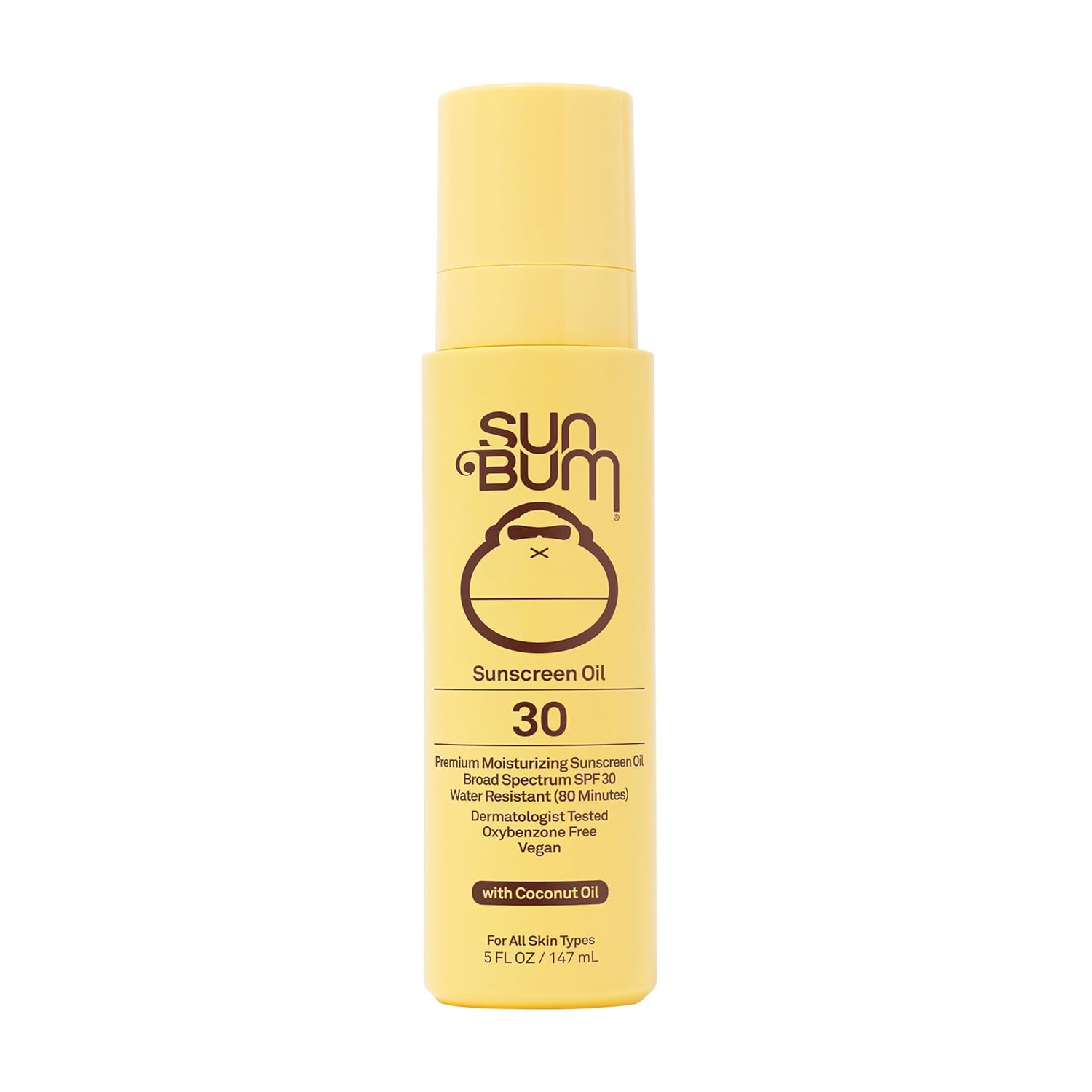 Sun Bum Óleo corporal original FPS 50 protetor solar | Protetor solar hidratante de amplo espectro com vitamina E | Hawaii 104 Act Compliant (livre de octinoxato e oxibenzona) |…
