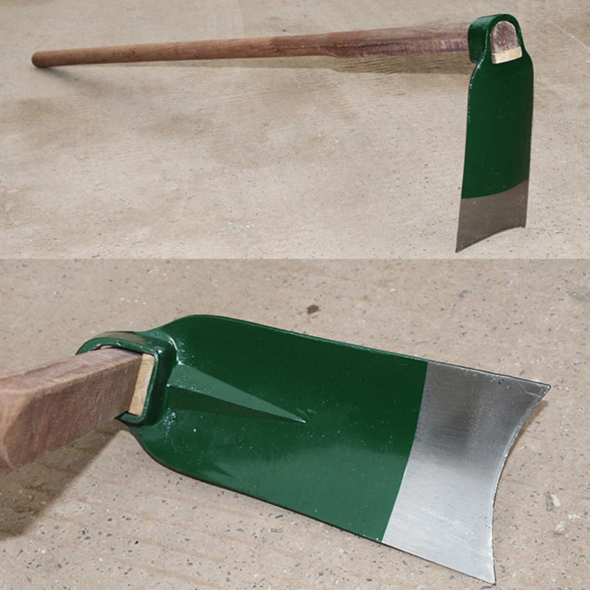 Houe de Jardin Pratique en Acier Rail pour Désherbage et Plantation