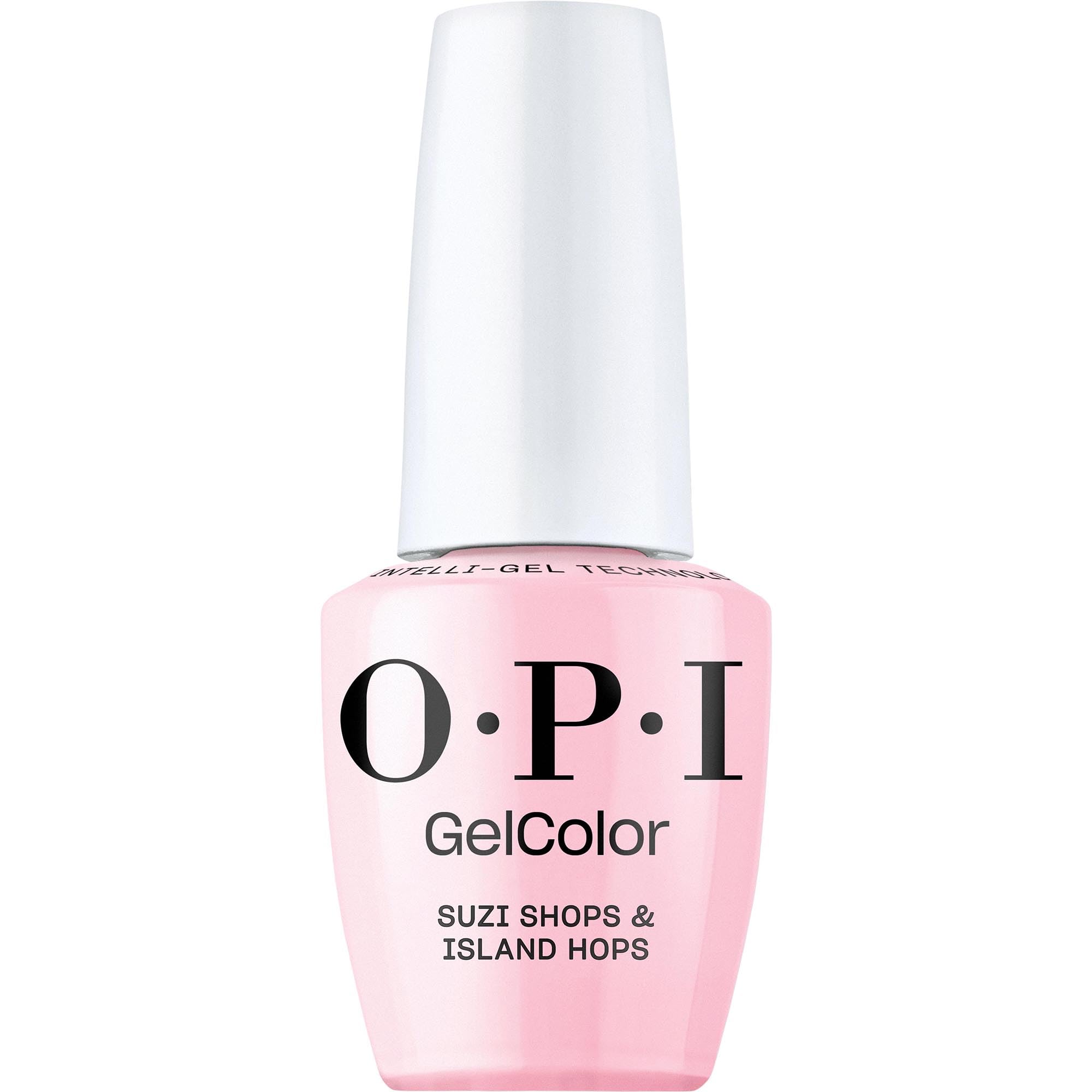 OPI GelColor Gel Nail Polish Suzi Shops & Island Hops