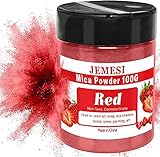 Mica Powder - 100g Resin Pigment Powder, Natural Cosmetic Grade Mica Powder for Epoxy Resin, Soap Co