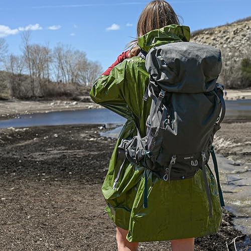 Miniatura 6 de Everlit Poncho de lluvia de supervivencia, manta espacial de Mylar de emergencia, equipo de campamento, retiene el 90% del equipo de supervivencia