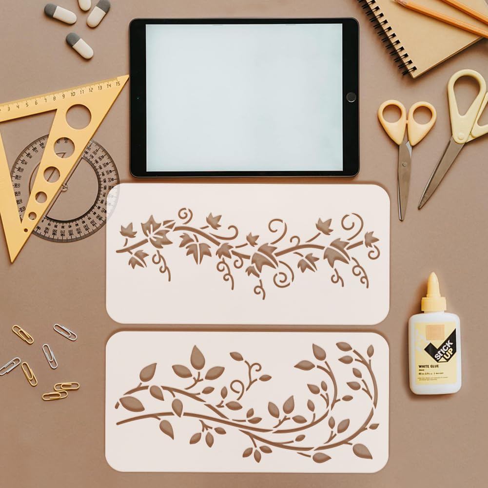 FINGERINSPIRE Pochoir En Forme De Pomme De Pin 29,7 X 21 Cm Pochoir En Forme De Pomme De Pin Arbres En Plastique Pommes De Pin Pochoir à Peinture Pochoirs à Motif De