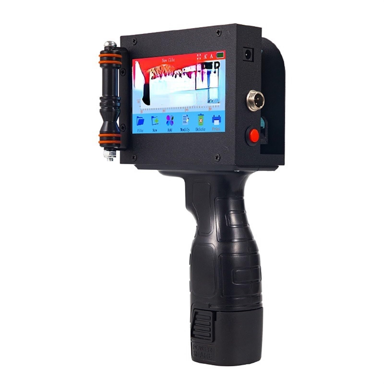 Portable Manual Hand Inkjet Expiry Date Code Handheld Printer The Weld Is Strong