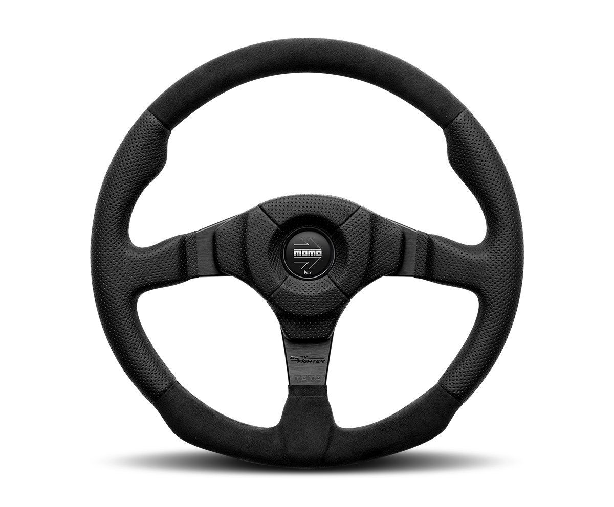 Momo momvdkfight35bk Steering Wheel