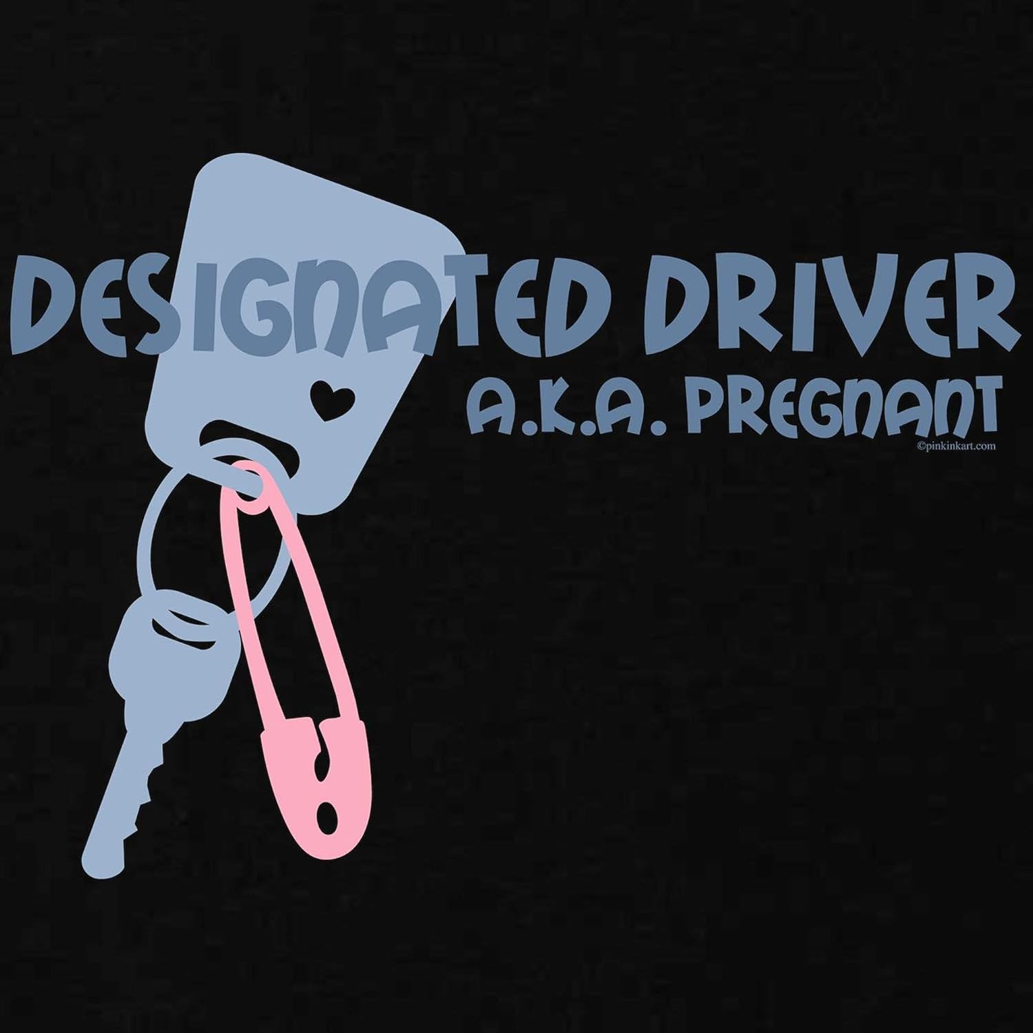 CafePress Designated Driver Maternity Dark T Shirt Women's Maternity Ruched Side T-Shirt