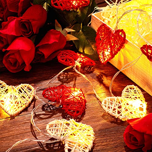 Guirlande lumineuse cœur 6m : l'ambiance chaleureuse pour vos soirées romantiques