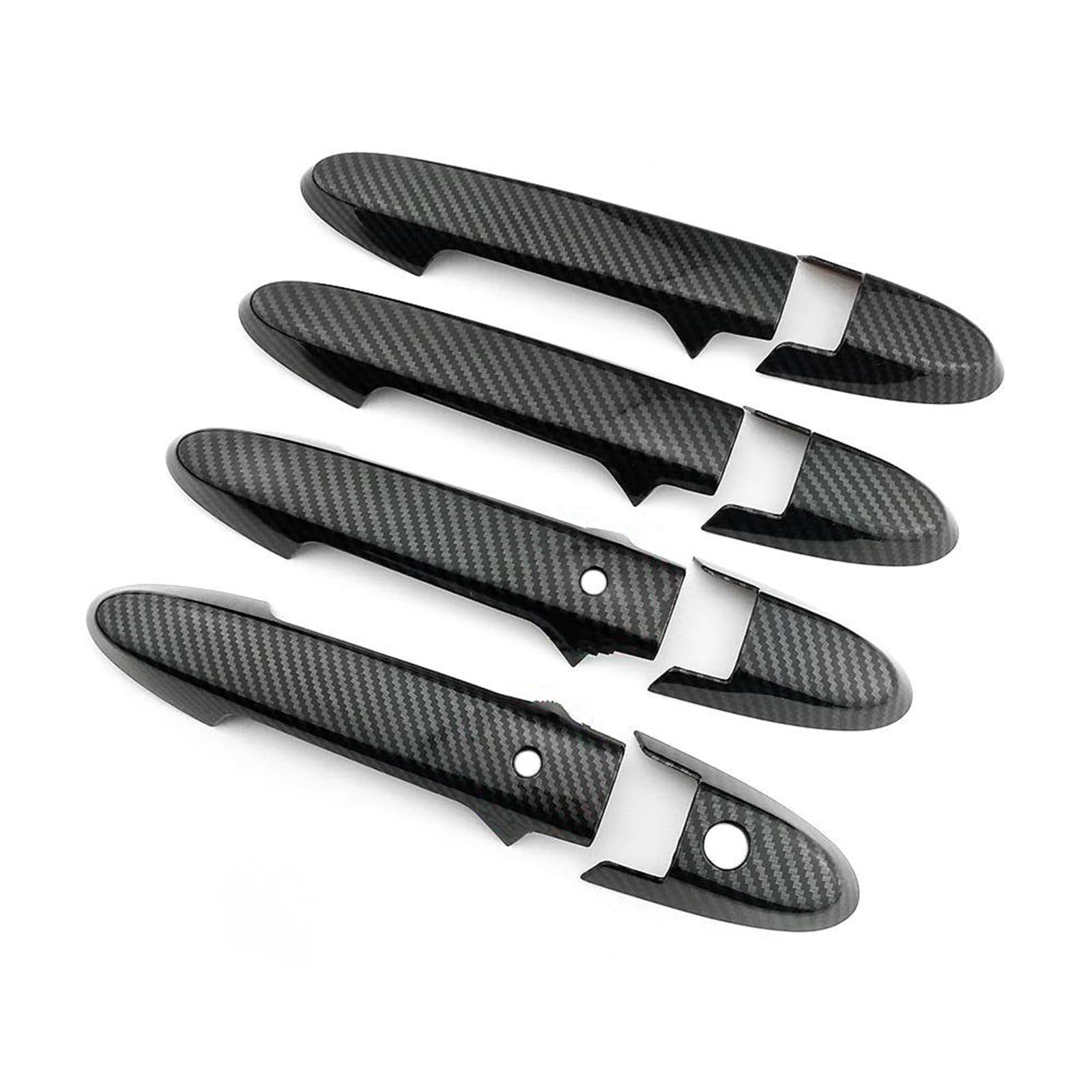 YUEYZHK Handle Trim Car Exterior Door Handle Cover Door Bowl Trim Moulding Frame for City GM4 GM5 GM6 2014-2020
