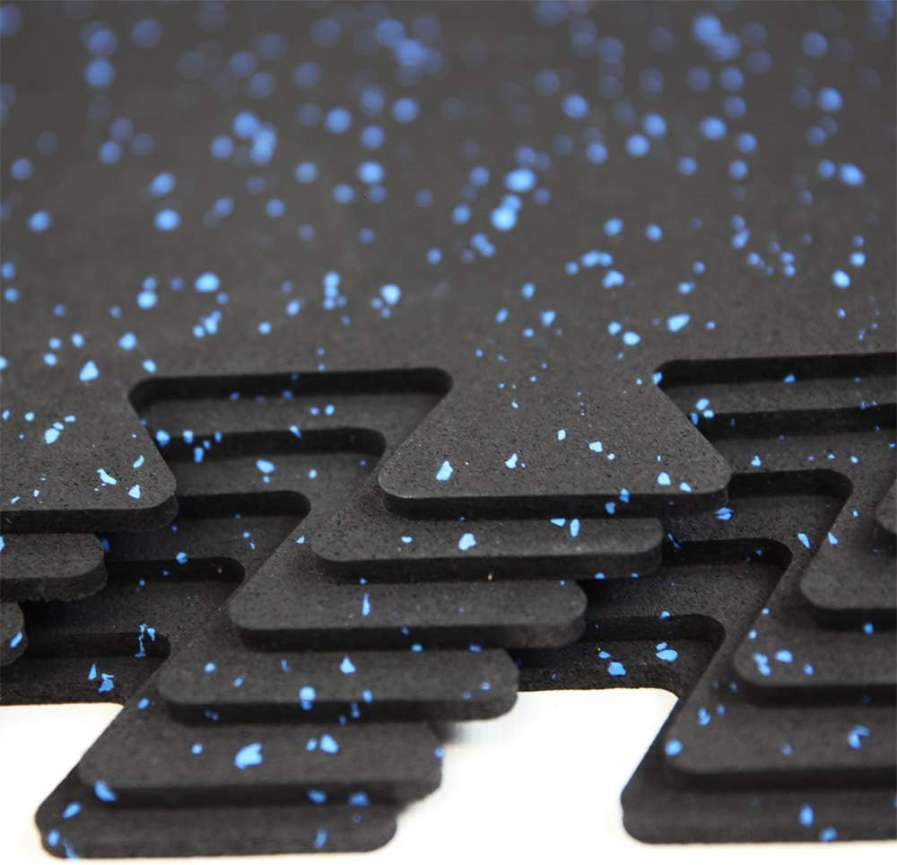 RevTime DIY Interlocking Rubber Exercise Floor & Mats 20