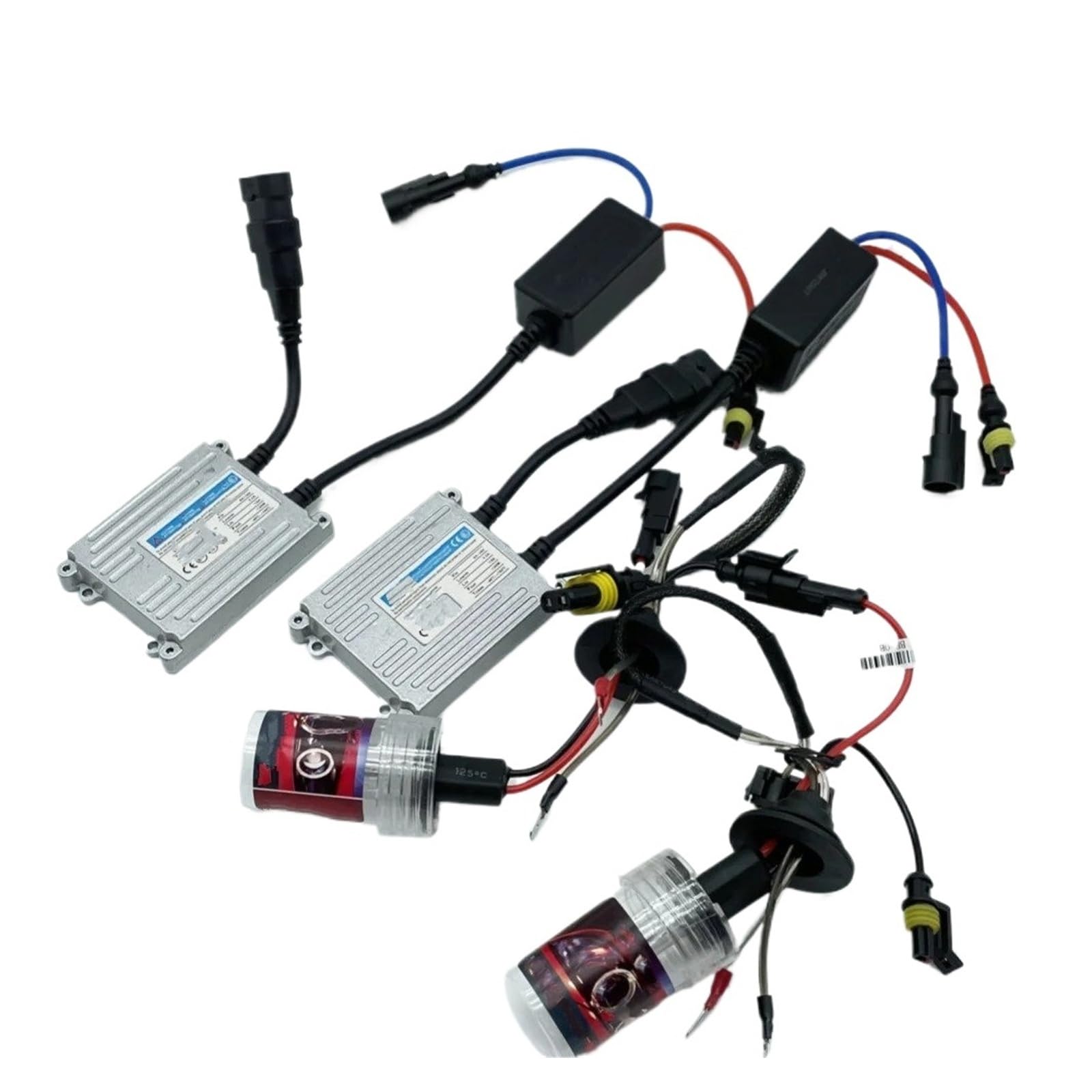 2025 Inicio Rápido 12V 35W D2S D2R D2C con Adaptador D2 D4S D4R Kit De XENÓN HID Bombilla Y Balasto Lastre Hid(8000K,H7)