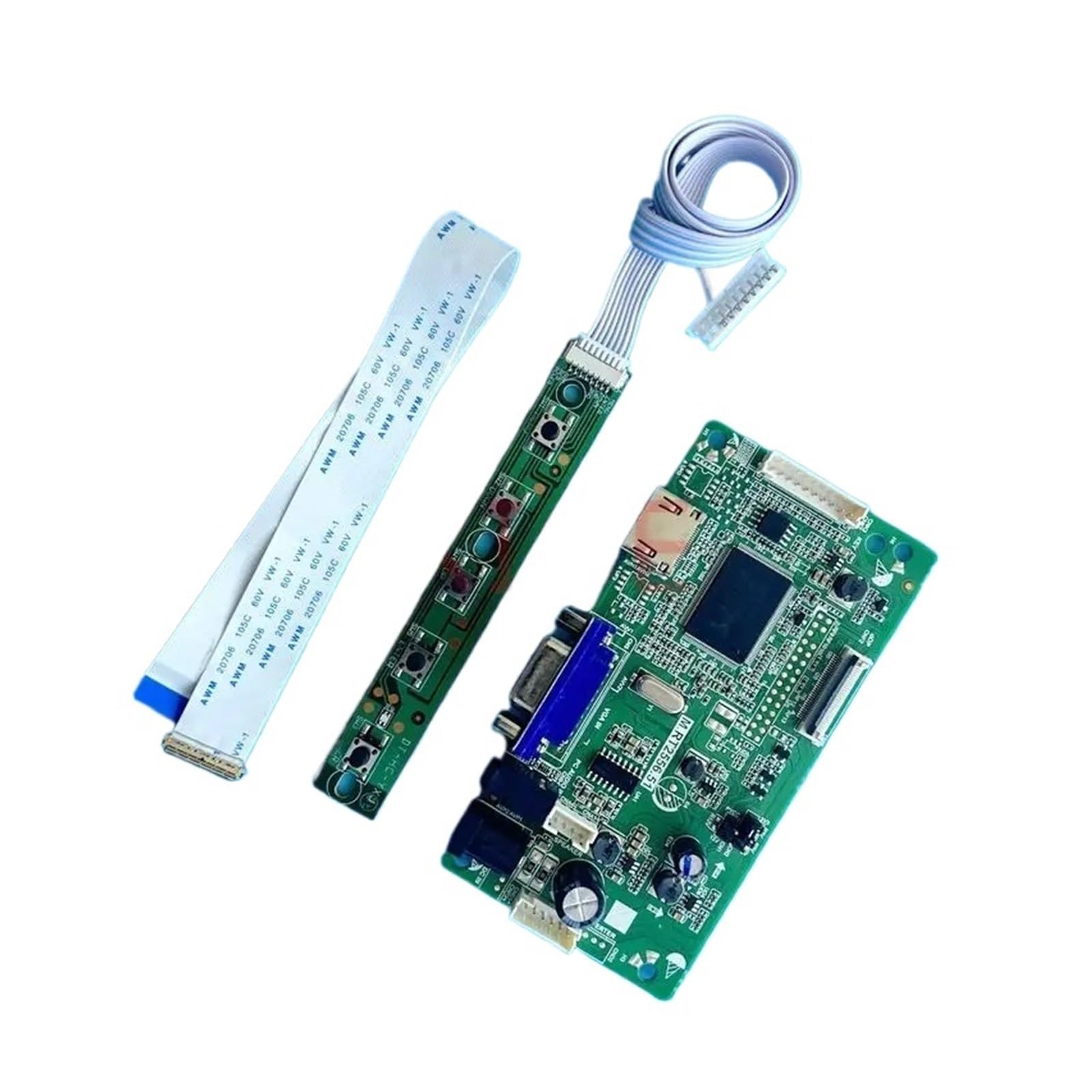 Scheda Driver Del Controller For Monitor LCD Adatta B173RTN01 B173RTN02 VGA EDP 30 Pin Schermo For Laptop 17.3 "Kit Fai Da Te 1600 * 900 Accessori Compatibili Con HDMI(For B173RTN01.4)