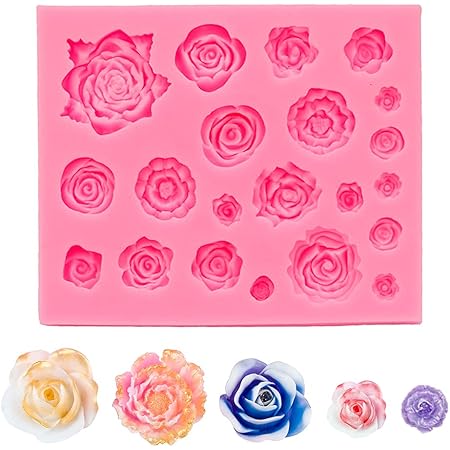 Amazon Co Jp Shengo シリコンモールド Uvレジン レジン モールド 手作り 樹脂 粘土 シリコン型 キット 道具 花型 Diy用 立体 薔薇 バラ 花 21個 ホビー Amazon Co Jp Shengo シリコンモールド Uvレジン レジン モールド 手作り 樹脂 粘土 シリコン型 キット 道具 花型 Diy用 立体 薔薇 バラ 花 21個 ホビー