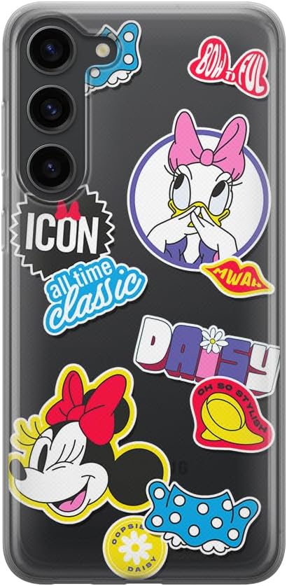 ERT GROUP Original Official Licensed Disney Mobile Phone Case for Samsung S23 Plus Mickey Mouse 014 Perfectly Fit The Shape of Mobile Phone, Partial Printed