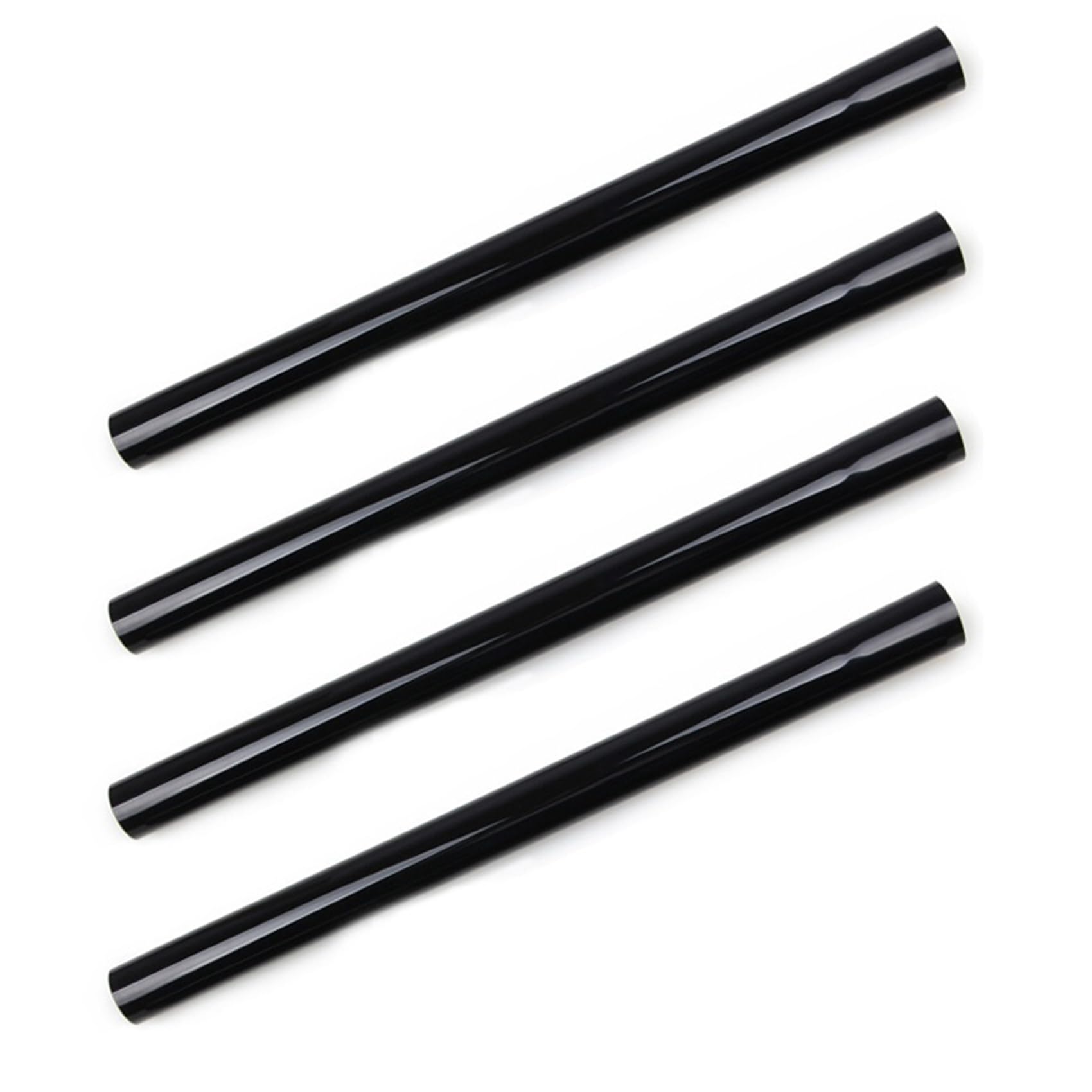 Hndhbfgrt Black Universal Extension For Vacuum Cleaner, 32Mm Inner Diameter Vacuum Hose Plastic Wand Pipe 4Pcs