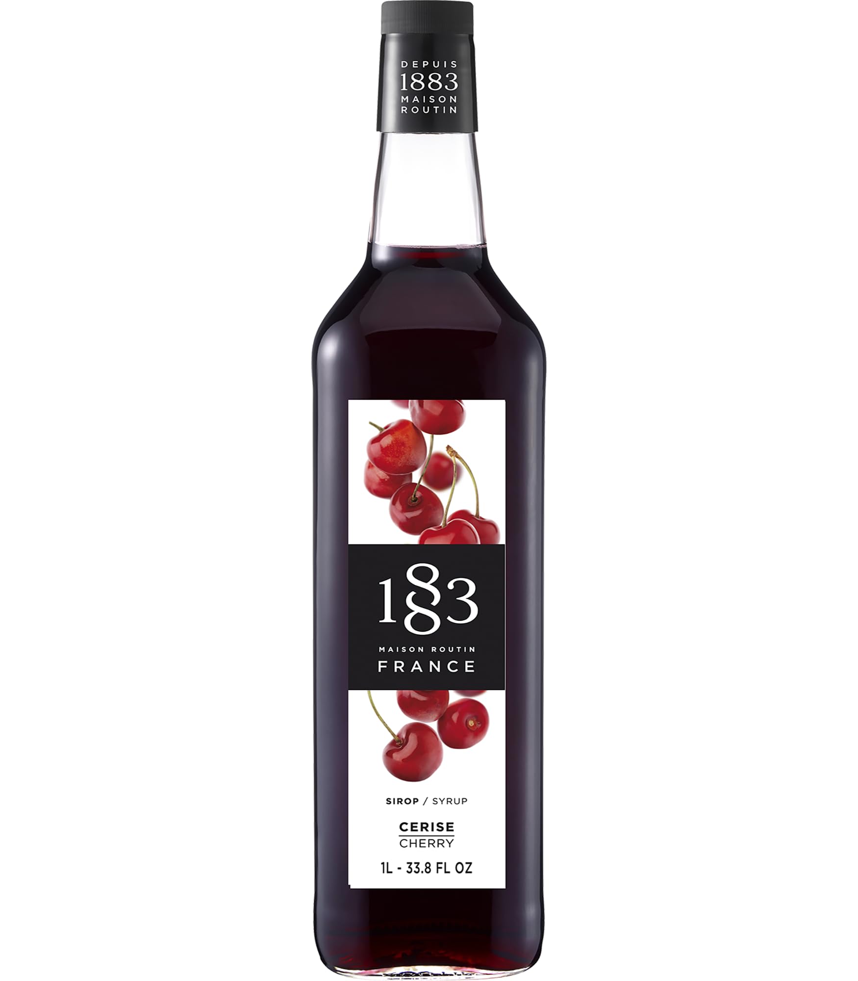 Amazon.com: 1883 Cherry Syrup for Drinks, Made in France, 1-Liter