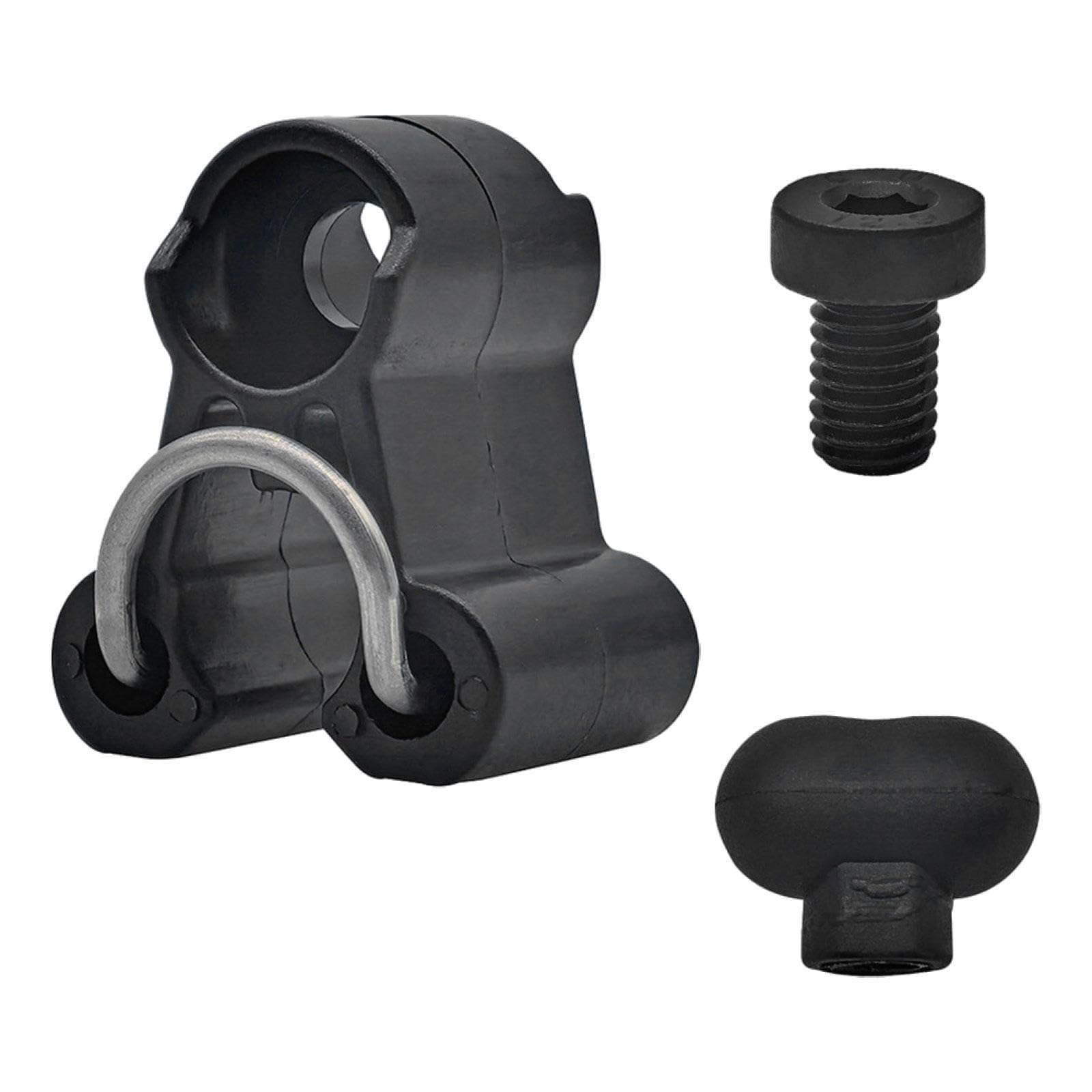 Colaxi Folding Bike Clamp Cable Clip Practical Multipurpose Ultralight Easy Install Cycling Parts Heavy Duty Fixing Head Tube Buckle