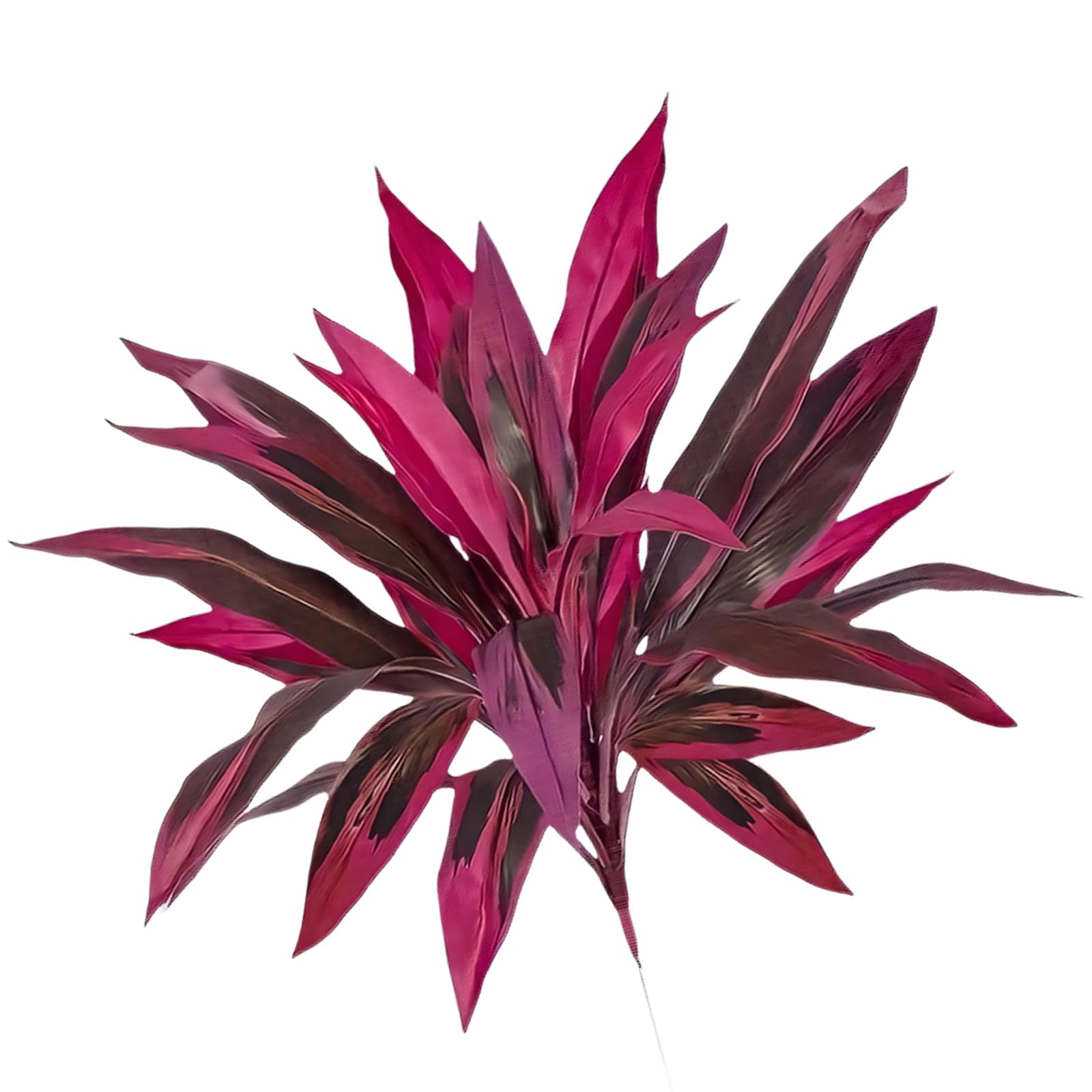 Limtula Realistic Simulation Dracaena Plant with Bendable Stems for Wedding Party Centerpieces Home Flower Arrangement Faux Red Dracaena Plant