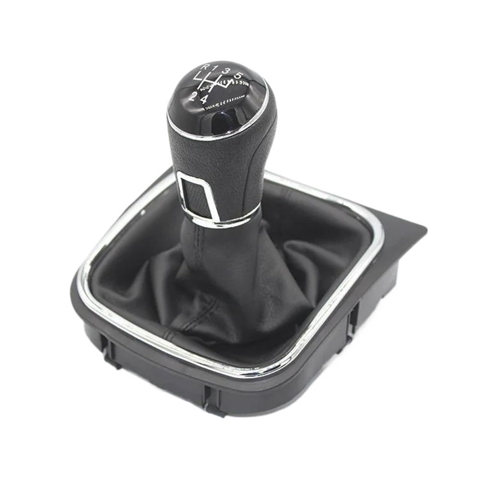 Uieowhn 5 Speed Car Gear Shift Knob Head For Golf 6 5 Rabbit Mk5 Mk6 2004-2014 Car Gear Shift Stick Knob(5 Speed)