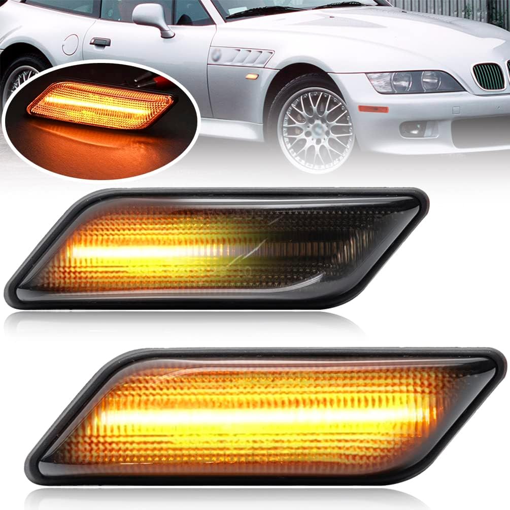 Amazon.com: Z3 LED Turn Signal Light Kits for B-MW Z3 1995 1996 1997 ...