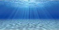 Fundo de aquário com tema submarino luz do sol mundo subaquático fundo de aquário 91 x 45 cm