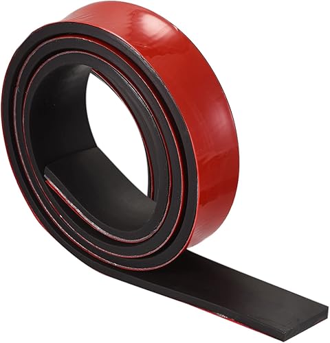 Miniatura 17 de uxcell Rollos de láminas de goma adhesiva de 1/4 pulgadas de alto x 0.79 pulgadas de ancho x 118 pulgadas de largo, tiras de goma sólida de neopreno