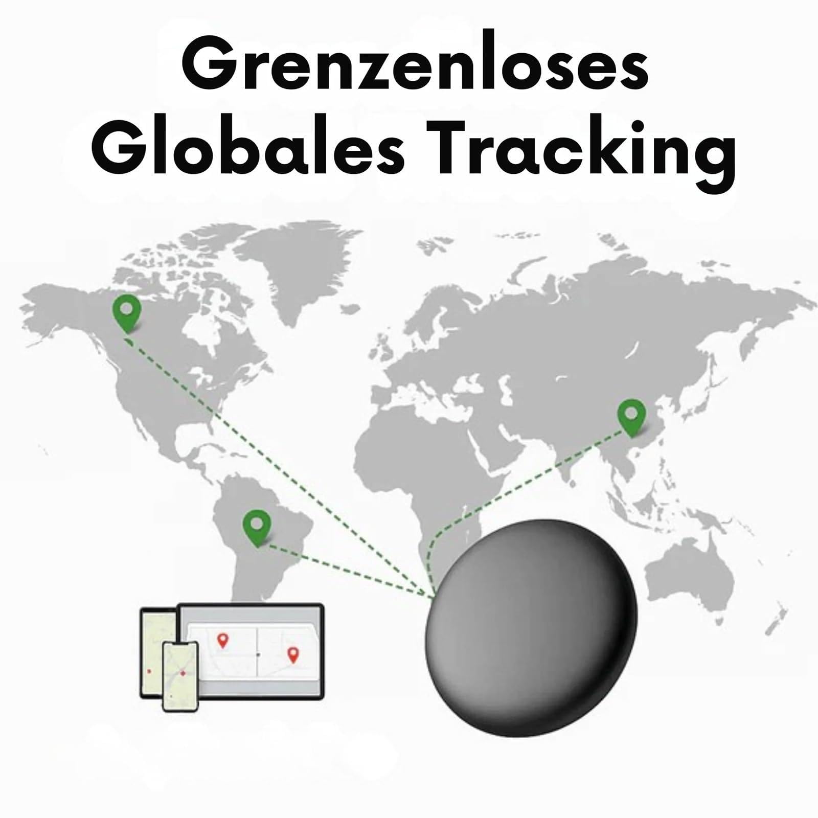 Anytrcak Pro Magnet-Tracker für Auto, Gepäck und Geldbörse – Kompatibel mit der Find My App von Apple/Android (2-Pack(Android System))