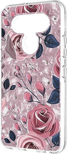 Miniatura 66 de Para LG K51, LG Reflect (LM-K500) - Funda híbrida para teléfono con imagen - AD1 mármol negro