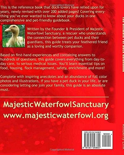 image for CREATESPACE The Ultimate Pet Duck Guidebook: All the things you need t