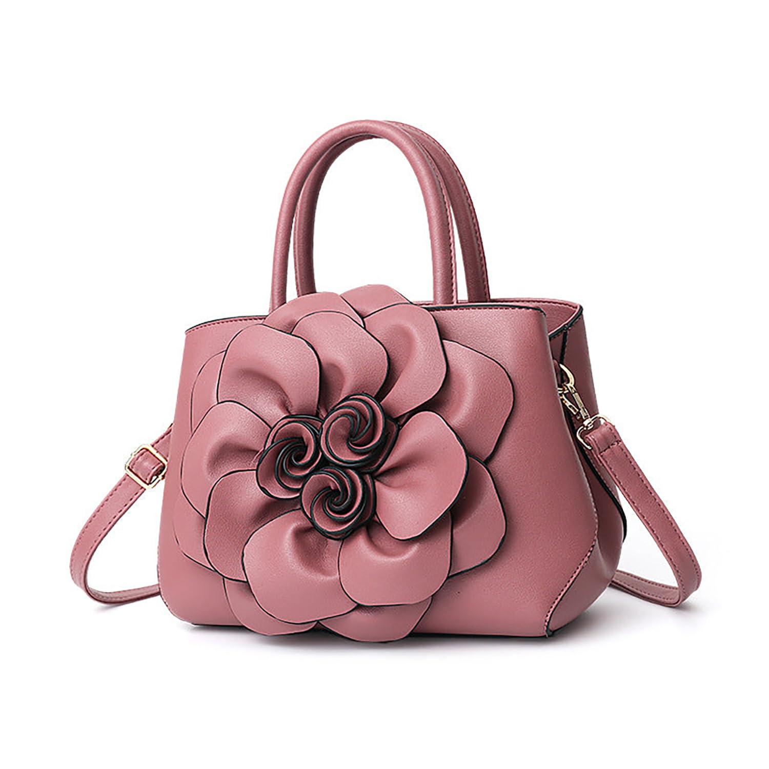 SYGA Womens Bag Flower Handheld Shoulder Bag Cute Bag (Rubber Red Style One) (B0D2XHDHZL) Amazon Price History, Amazon Price Tracker