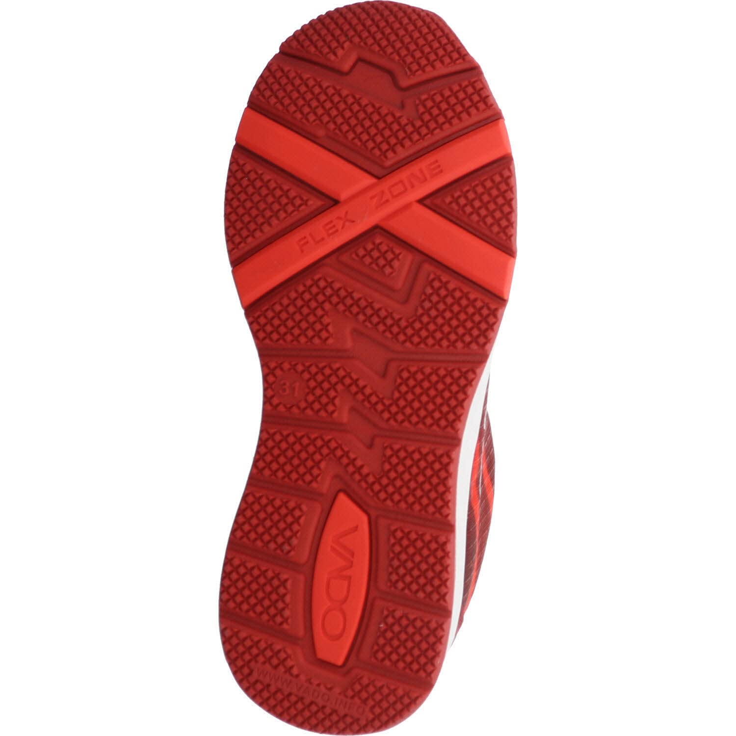 Vado Gore-Tex 53303 - Zapatillas deportivas para niños y niñas, talla 35, rojo, 35 EU