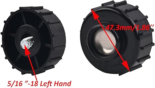 Miniatura 7 de Realman Cabezal recortador con retenedor de carrete para Homelite F3040 F3050 GST18 HBC18 HBC28 HBC30i HLT15 HLT16 SX135 UT15152 UT15160 UT15170