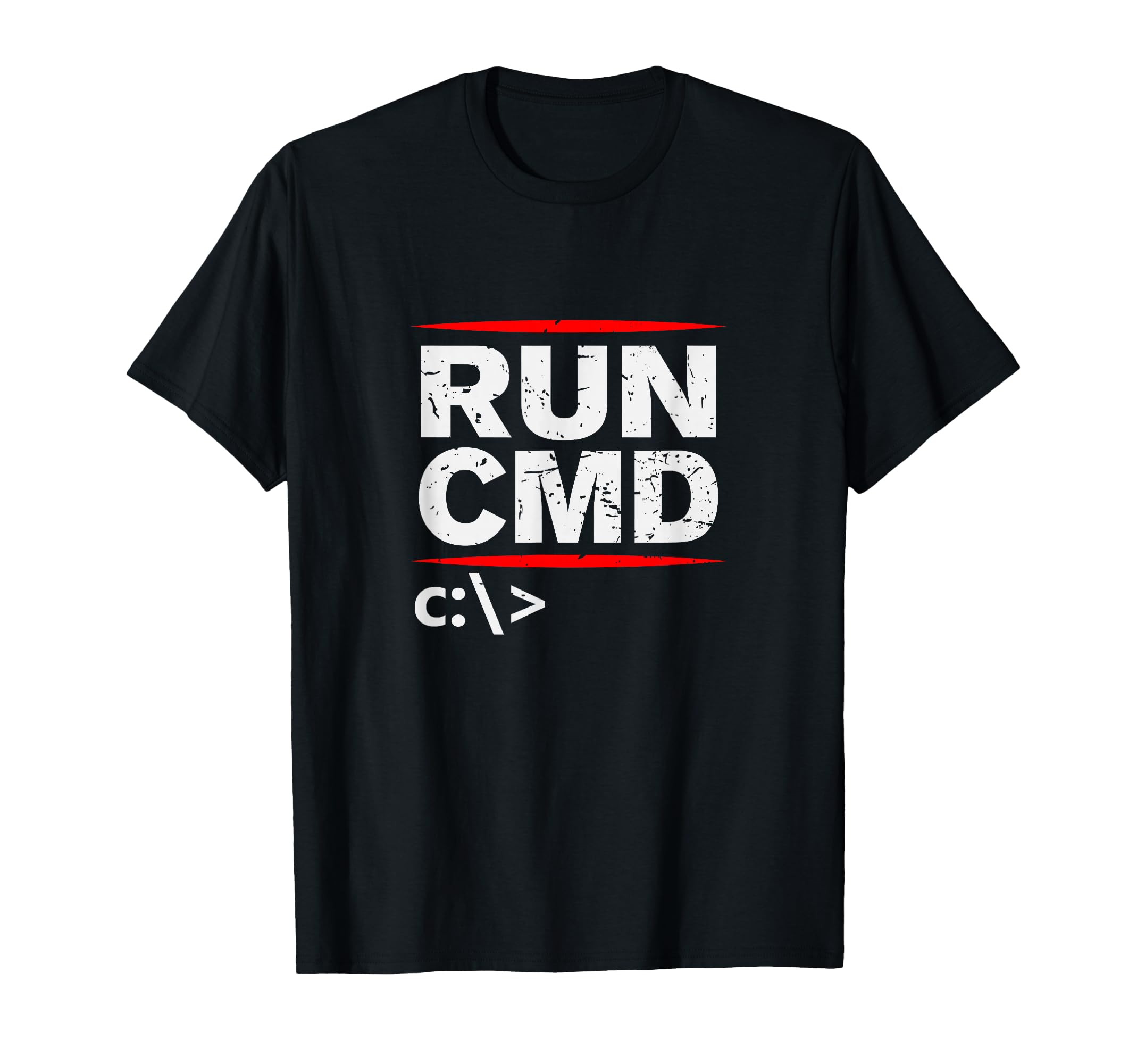 Admins Programmers Run CMD Gift T-Shirt
